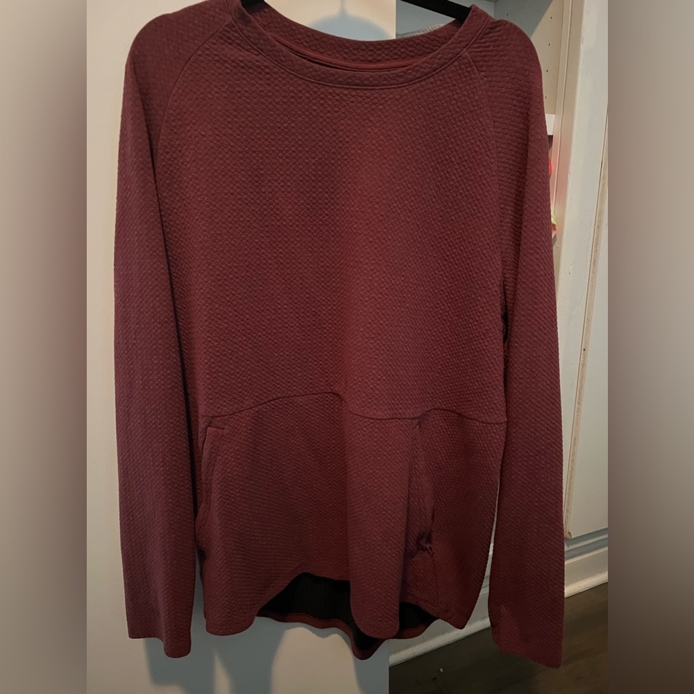 Lululemon crew neck sweatshirt
